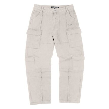 Heavy Cargo Vintage Pants - Beige