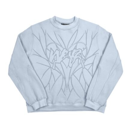 Crewneck "Heart" - Icy blue