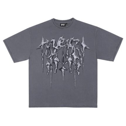 T-Shirt “Chrome Stars” - Dark Grey